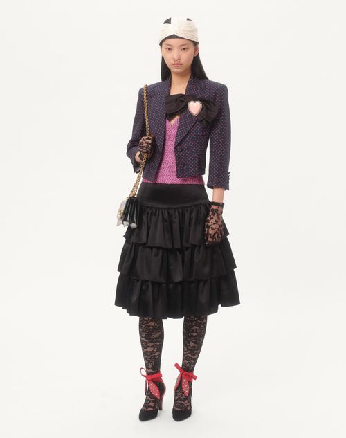 Valentino TOP DE CHIFÓN CON ESTAMPADO PLUSDEPOIS