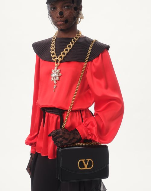 Valentino TOP DE SATÉN DOBLE