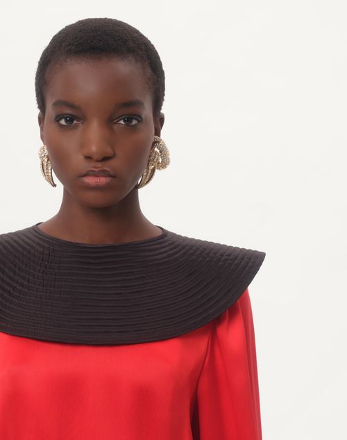 Valentino TOP DE SATÉN DOBLE