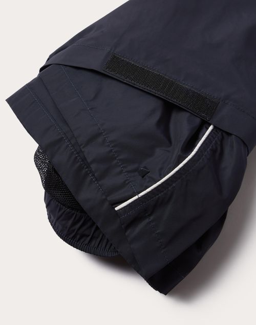 Valentino TRAJE DE BAÑO DE NAILON CON TACHUELA