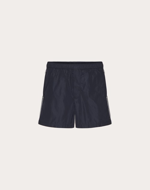 Valentino TRAJE DE BAÑO DE NAILON CON TACHUELA