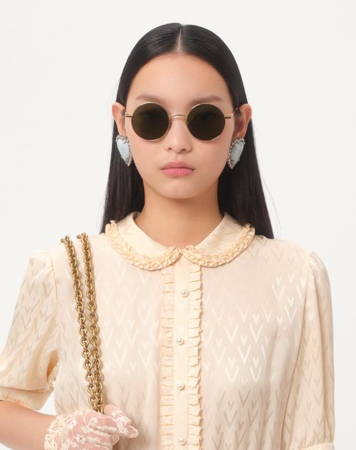 Valentino VESTIDO CORTO DE CREPE COUTURE