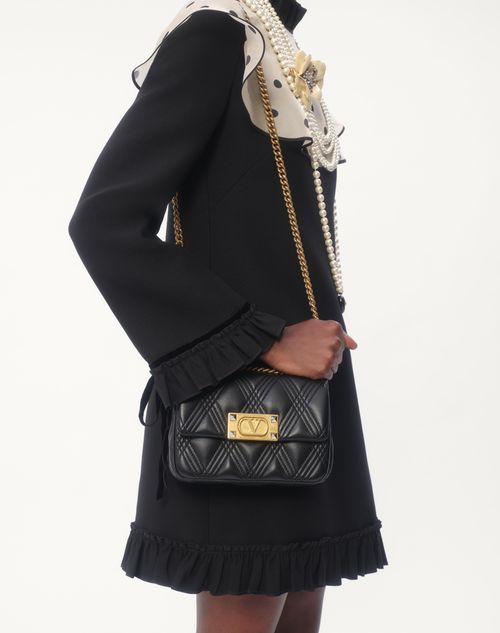 Valentino VESTIDO CORTO DE CREPE COUTURE