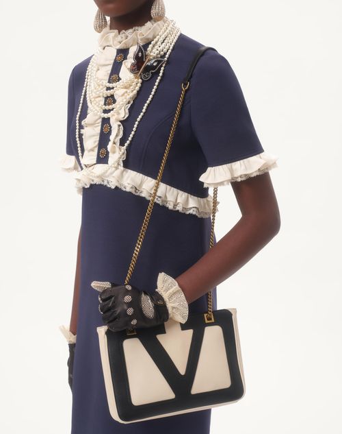 Valentino VESTIDO CORTO DE CREPE COUTURE