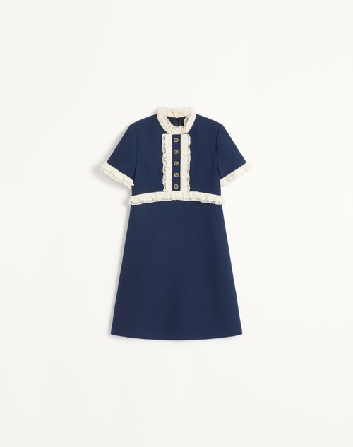 Valentino VESTIDO CORTO DE CREPE COUTURE