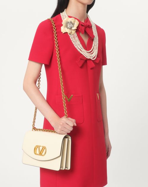 Valentino VESTIDO CORTO DE CREPE COUTURE