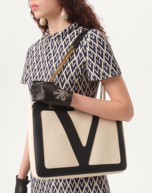 Valentino VESTIDO CORTO DE JACQUARD TOUTE LA V