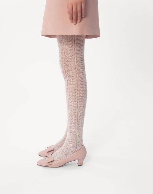 Valentino VESTIDO DE CREPE COUTURE CORTO Y BORDADO