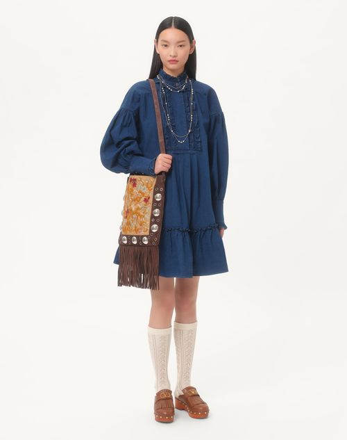 Valentino VESTIDO DE MEZCLILLA LIVIANA