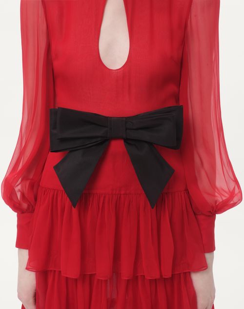 Valentino VESTIDO LARGO DE CHIFFON