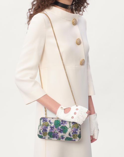 Valentino VESTIDO MIDI DE CREPE COUTURE