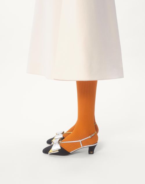 Valentino VESTIDO MIDI DE CREPE COUTURE