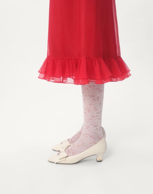 Valentino VESTIDO MIDI DE ORGANZA