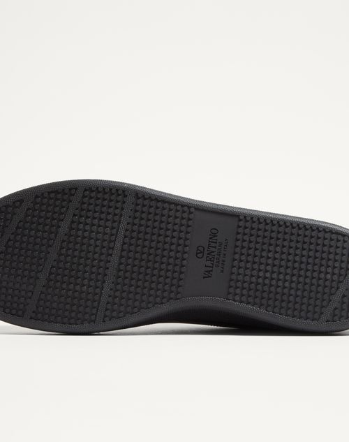 Valentino ZAPATILLA ROYCO DE CUERO NAPA DE BECERRO