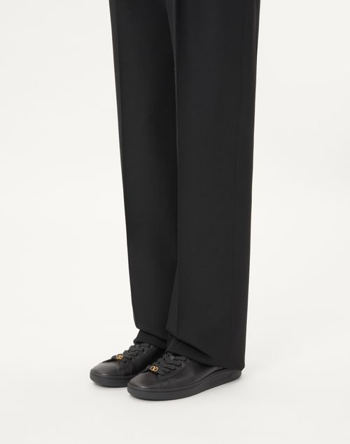 Valentino ZAPATILLA ROYCO DE CUERO NAPA DE BECERRO