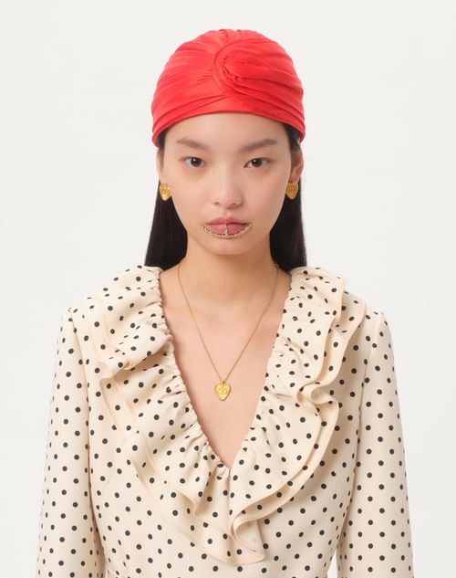 Valentino VESTIDO CORTO DE CREPE COUTURE CON ESTAMPADO PLUSDEPOIS