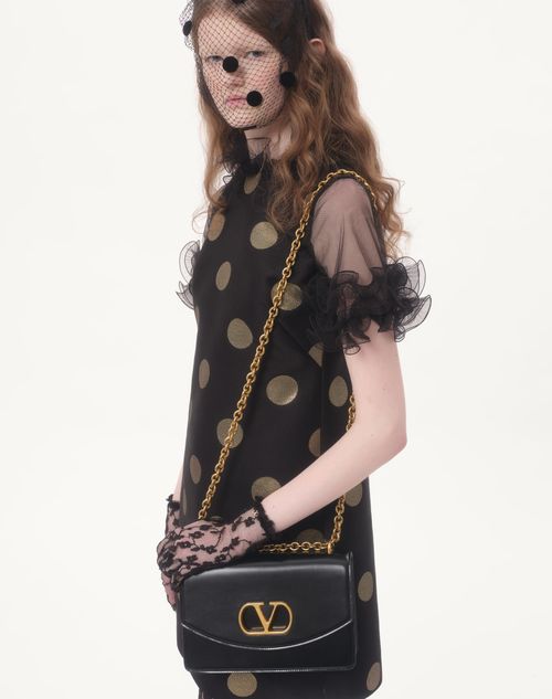 Valentino VESTIDO CORTO DE LÚREX DE JACQUARD PLUSDEPOIS