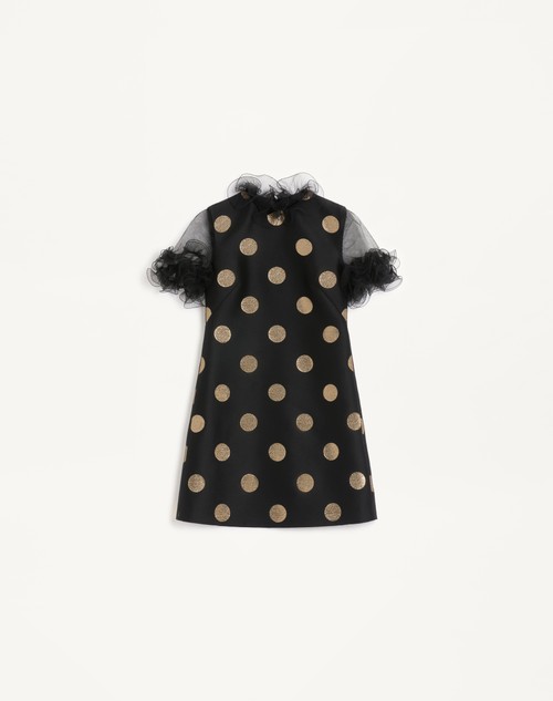 Valentino VESTIDO CORTO DE LÚREX DE JACQUARD PLUSDEPOIS