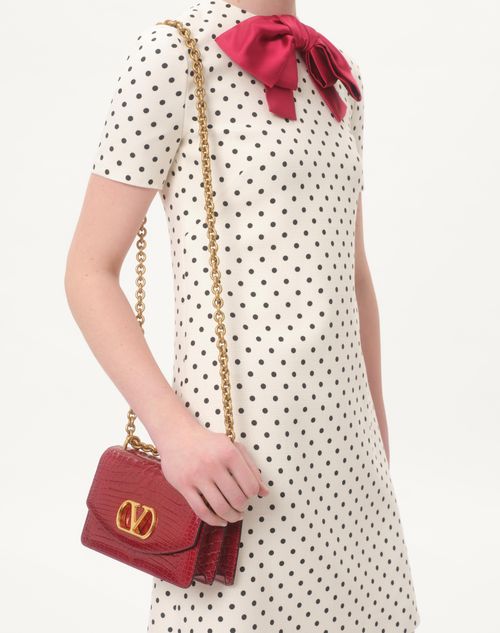 Valentino VESTIDO CORTO SUPERGRAN CON ESTAMPADO PLUSDEPOIS