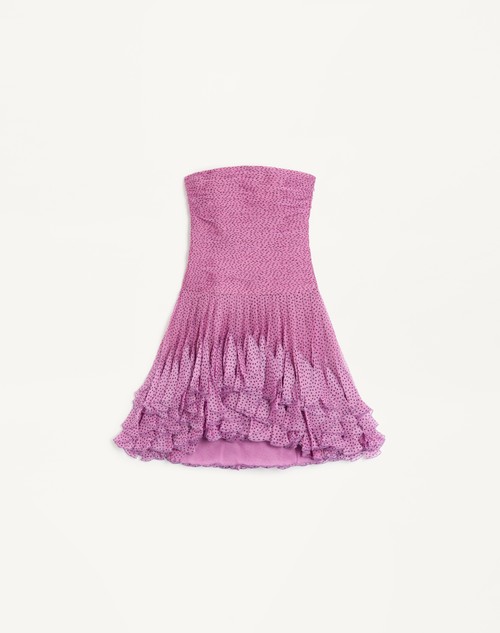 Valentino VESTIDO DE CHIFFON CON ESTAMPADO PLUSDEPOIS