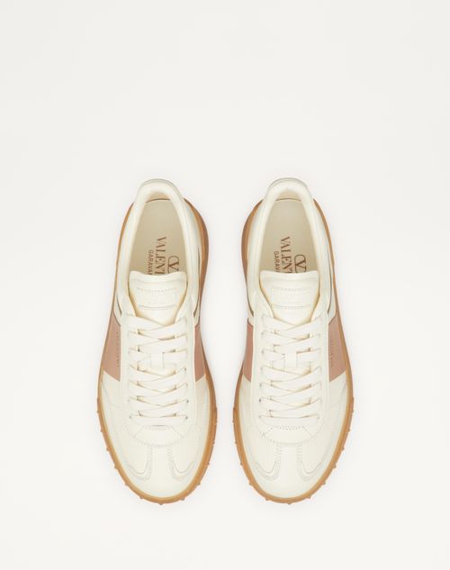 Valentino ZAPATILLA DEPORTIVA UPVILLAGE DE CUERO NAPA DE BECERRO