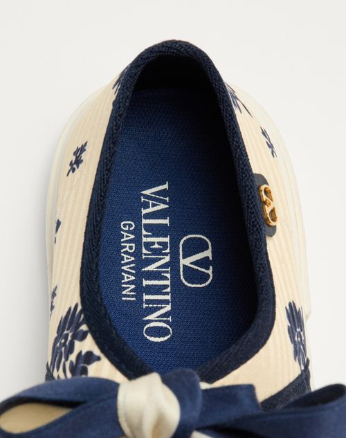 Valentino ZAPATILLAS BALLERINAS BAY BY BAY FLORAL PAPIER DE TELA