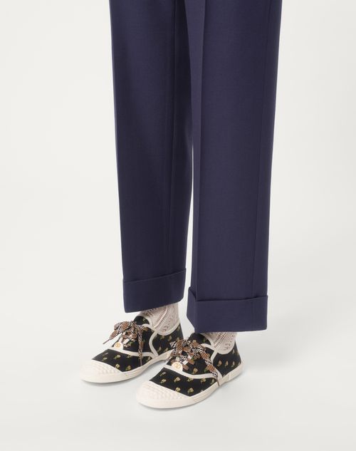 Valentino ZAPATILLAS BAY BY BAY EN TELA PAPIER FLORAL