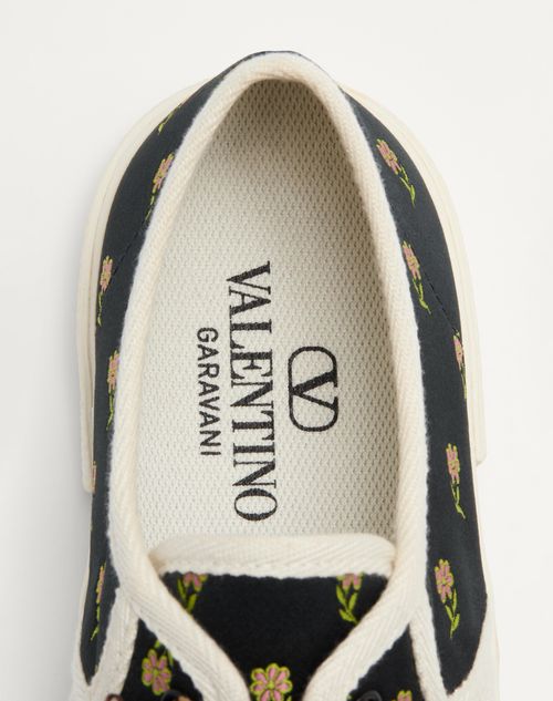 Valentino ZAPATILLAS BAY BY BAY EN TELA PAPIER FLORAL