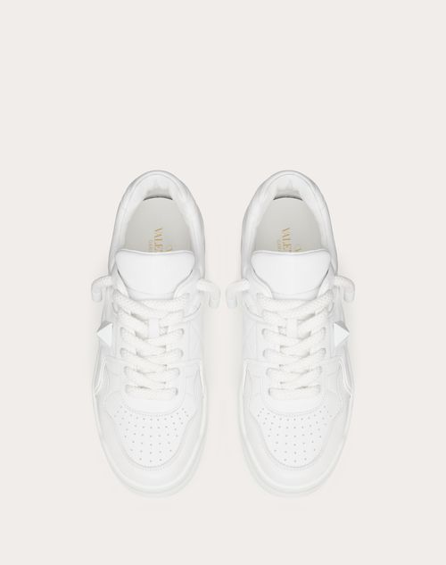 Valentino ZAPATILLAS DEPORTIVAS ONE STUD XL DE CAÑA BAJA HECHAS DE CUERO NAPA