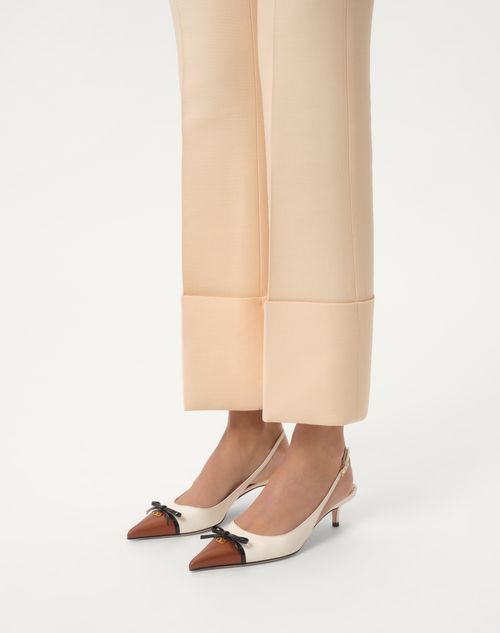 Valentino ZAPATO BEPOINTY DE CABRITILLA CON CORREA TRASERA Y TACÓN DE 45 MM