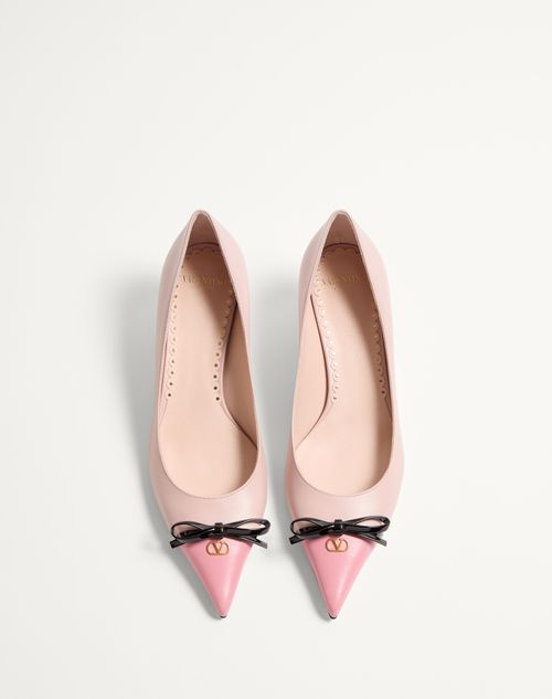 Valentino ZAPATO BEPOINTY DE CABRITILLA CON TACÓN DE 45 MM