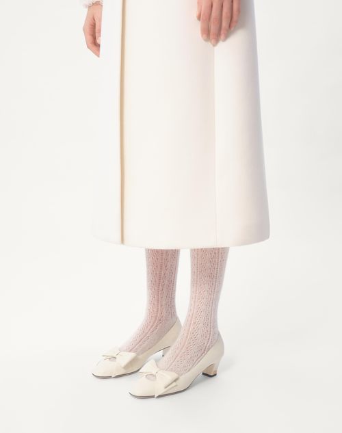 Valentino ZAPATO BOWOW DE CABRITILLA CON TACÓN DE 45 MM