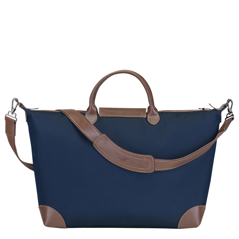 Longchamp Boxford Bolsa De Viaje L Lona Reciclada - Azul