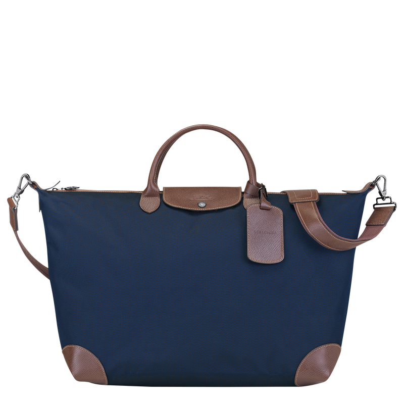 Longchamp Boxford Bolsa de viaje L Lona reciclada - Azul
