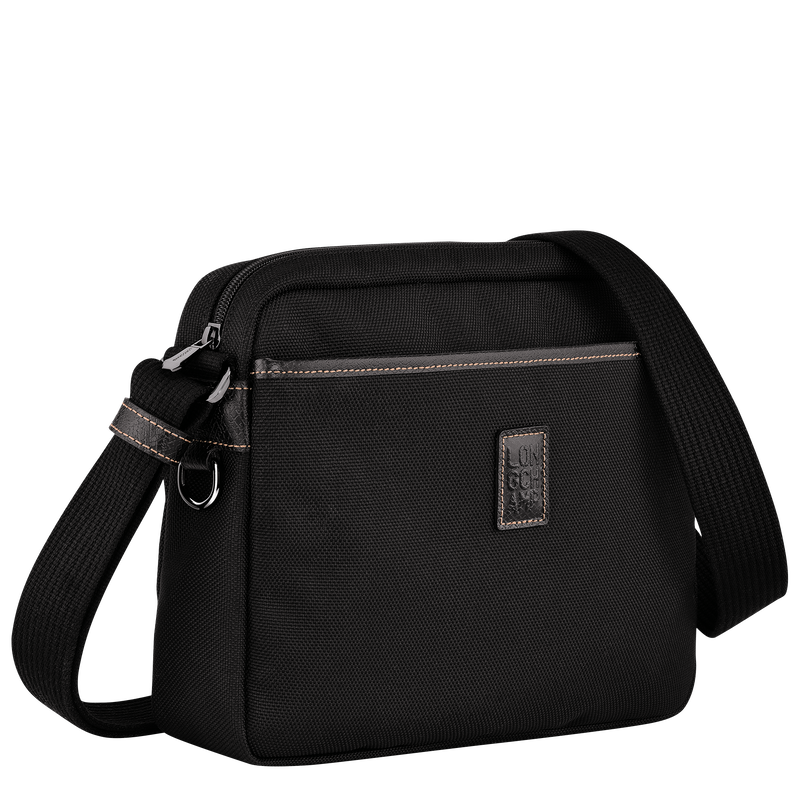 Longchamp Boxford Bolsa Para Cámara M Lona Reciclada - Negro