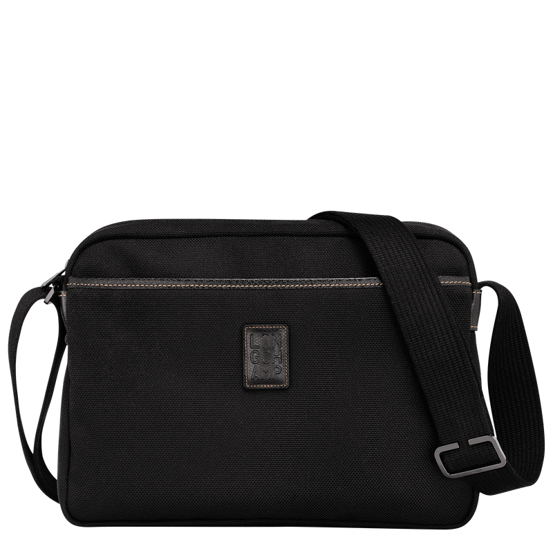 Longchamp Boxford Bolsa para cámara M Lona reciclada - Negro