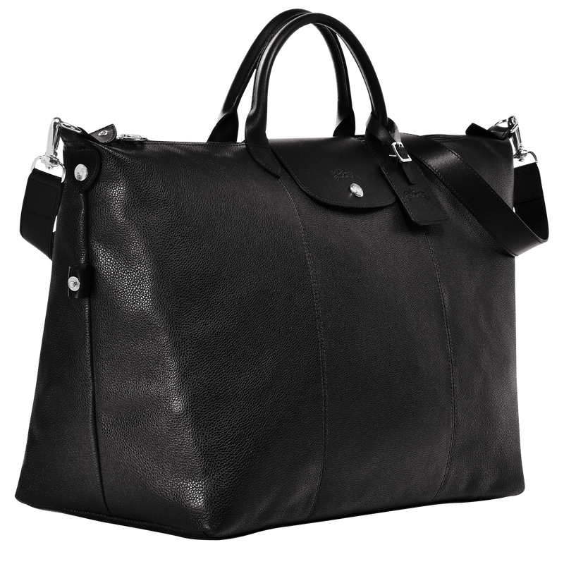 Longchamp Le Foulonné Bolsa De Viaje XL Cuero - Negro