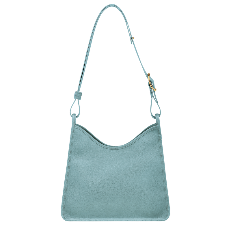 Longchamp Le Foulonné Bolso De Hombro M Cuero - Eucalipto