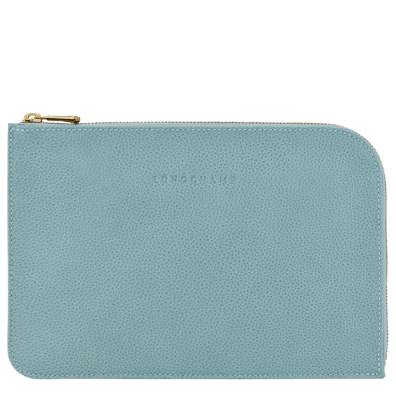 Longchamp Le Foulonné Bolso pequeño Cuero - Eucalipto