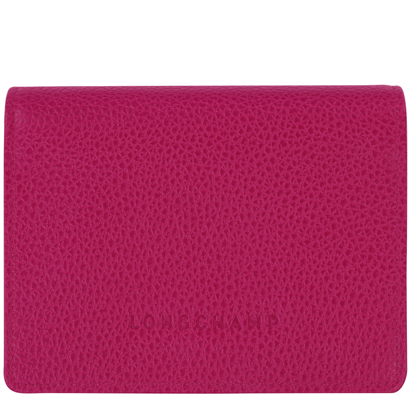 Longchamp Le Foulonné Cartera compacta Cuero - Remolacha