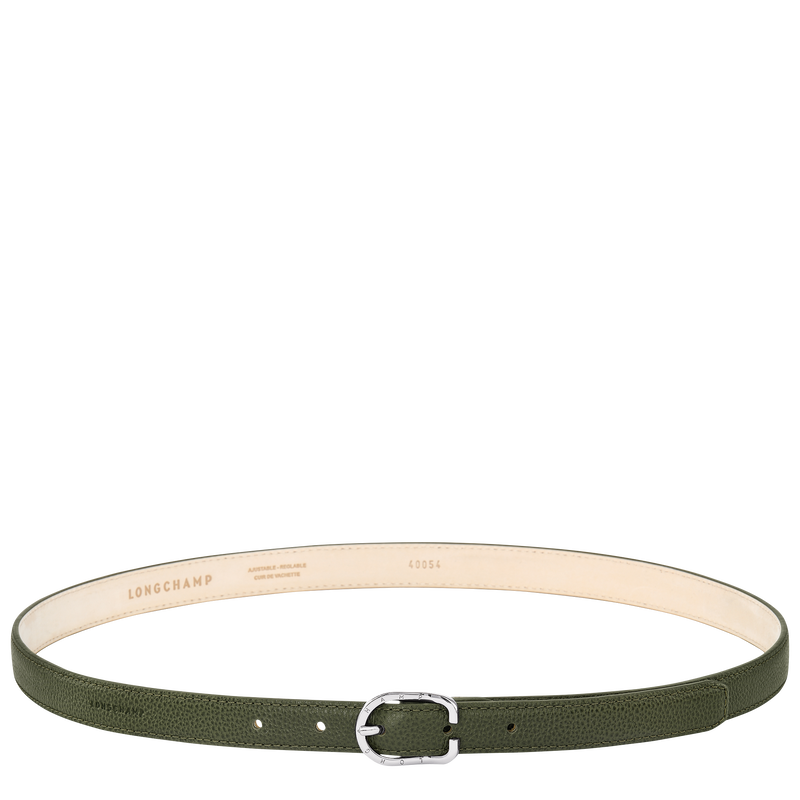 Longchamp Le Foulonné Cinturón de mujer Cuero - Caqui