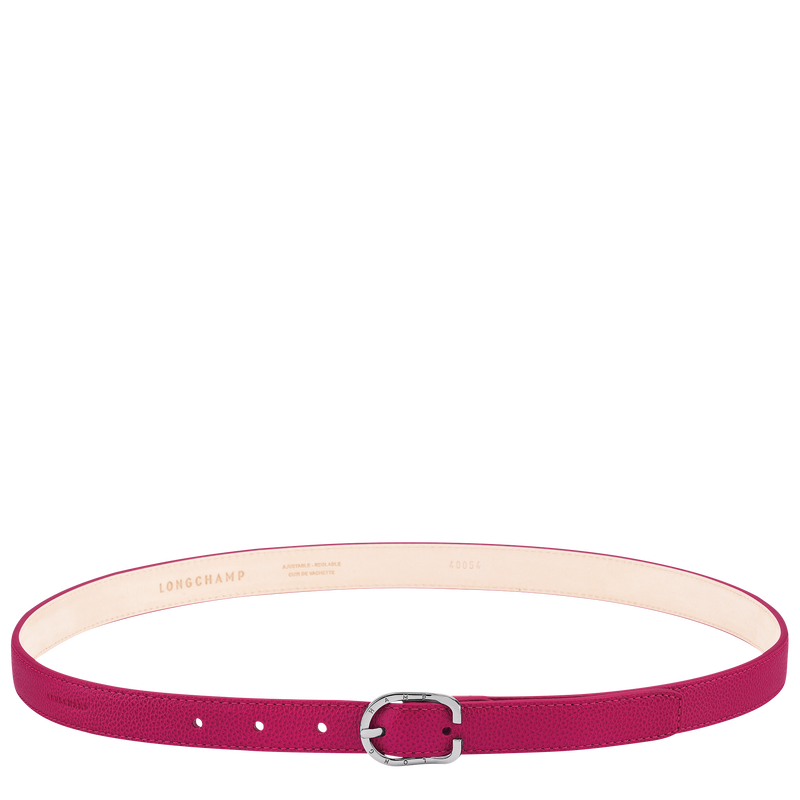 Longchamp Le Foulonné Cinturón de mujer Cuero - Remolacha