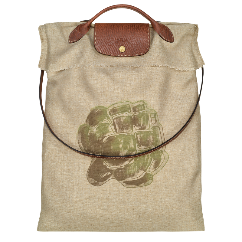Longchamp Le Pliage Collection Bolsa alcachofa XL Tela - alcachofa