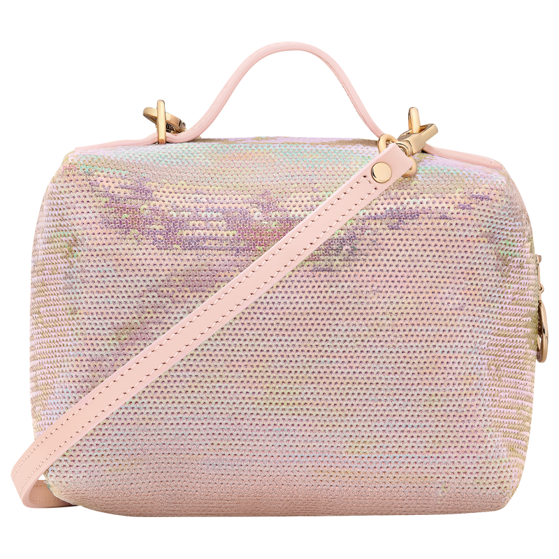 Longchamp Le Pliage Collection Bolso Bandolera XS Tela - Carne