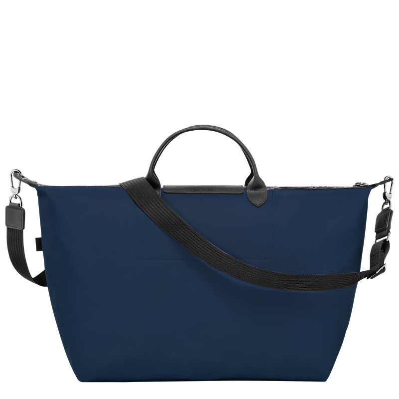 Longchamp Le Pliage Energy Bolsa De Viaje L Lona Reciclada - Azul Marino