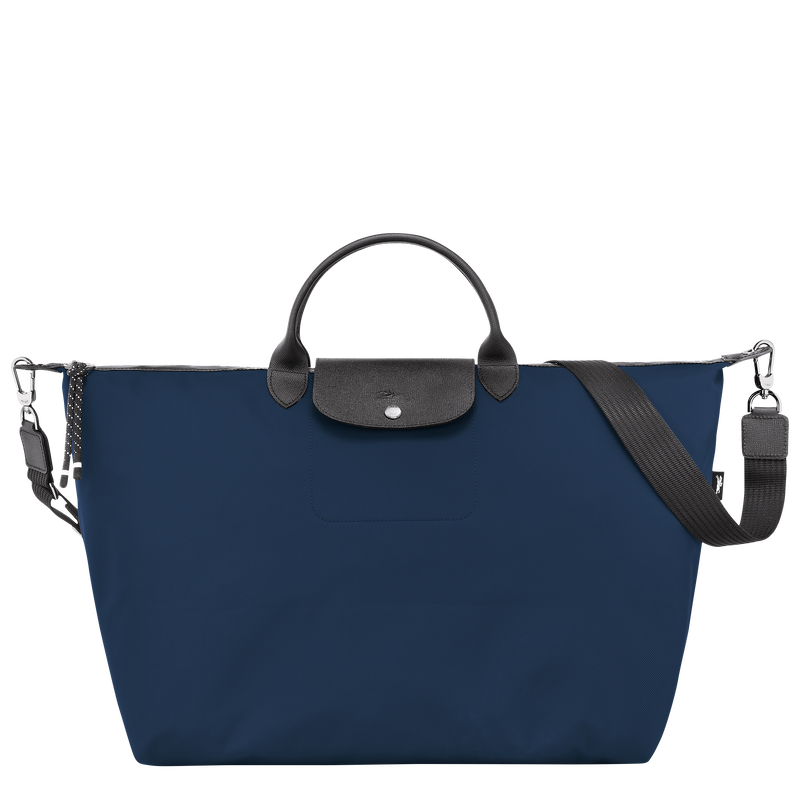 Longchamp Le Pliage Energy Bolsa de viaje L Lona reciclada - Azul Marino