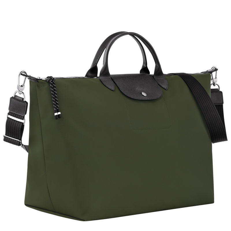 Longchamp Le Pliage Energy Bolsa De Viaje L Lona Reciclada - Caqui