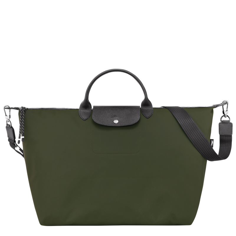 Longchamp Le Pliage Energy Bolsa de viaje L Lona reciclada - Caqui