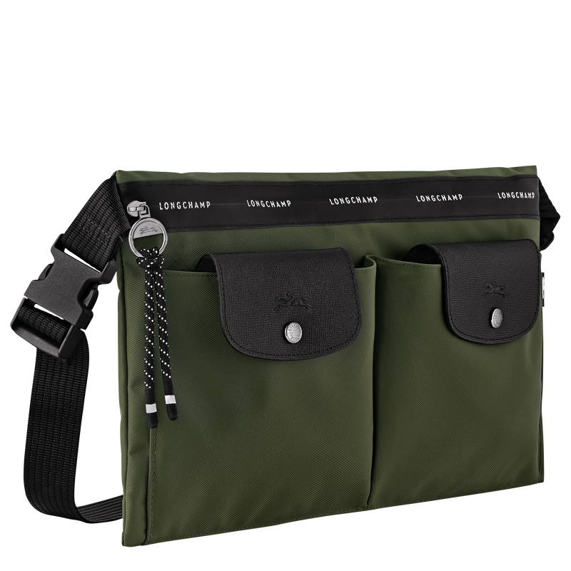 Longchamp Le Pliage Energy Bolso Bandolera L Tela - Caqui