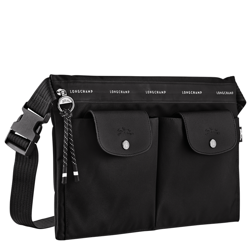 Longchamp Le Pliage Energy Bolso Bandolera L Tela - Negro